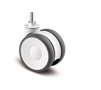 5920UAO100S70-M12x25 Smart RAL9002 - TENTE LINEA Swivel Caster