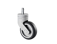 TENTE LEVINA Series 2.95 Inch (in) Wheel Diameter Design Swivel Caster (5320PJO075B10 11x31)