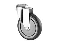 TENTE 1670 Series 3.94 Inch (in) Wheel Diameter Institutional Steel Swivel Caster (1670PIP100P30-13)