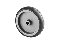 TENTE 2470 Series 2.95 Inch (in) Wheel Diameter Institutional Steel Swivel Caster (2470PIO075P40) - 3