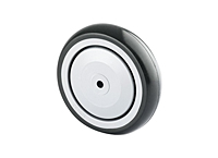 TENTE 2470 Series 3.94 Inch (in) Wheel Diameter Institutional Steel Swivel Caster (2470PIP100P50) - 3