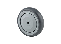 TENTE 2470 Series 3.94 Inch (in) Wheel Diameter Institutional Steel Swivel Caster (2470UAP100P30-11) - 3