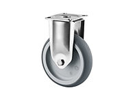 TENTE 7470 Series 3.94 Inch (in) Wheel Diameter Stainless Steel Rigid Caster (7478PIO100P50)