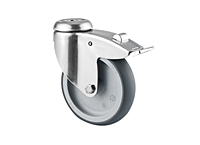 TENTE 7470 Series 75 Millimeter (mm) Wheel Diameter Stainless Steel Swivel Caster (7477PIO075P30-11)