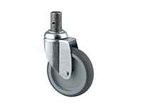 TENTE 2470 Series 3.94 Inch (in) Wheel Diameter Care Bed Swivel Caster(2470PIO100R05-32)