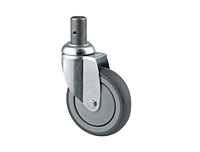 TENTE 2470 Series 3.94 Inch (in) Wheel Diameter Care Bed Swivel Caster(2470PIP100R05-32)