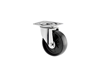 TENTE 3360 Series 4.25 Inch (in) Wheel Diameter Industrial Swivel Caster (3360POJ108P62)