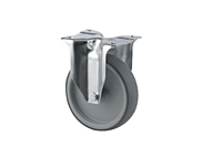 TENTE 3470 Series 3.94 Inch (in) Wheel Diameter Industrial Rigid Caster (3478PJO100P62)