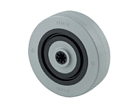 TENTE SYNTECH Series 3.94 Inch (in) Wheel Diameter Noise Reducing Swivel Caster (3470HUR100P62 gray)