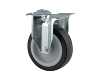 TENTE 3470 Series 3.94 Inch (in) Wheel Diameter Industrial Rigid Caster (3478UER100P62)