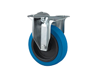 TENTE 3470 Series 3.94 Inch (in) Wheel Diameter Industrial Rigid Caster (3478UFR100P62 blue)