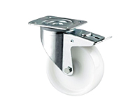 TENTE 3470 Series 3.15 Inch (in) Wheel Diameter Industrial Swivel Caster with Total Lock (3477UOR080P62)