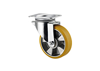 TENTE 3470 Series 3.94 Inch (in) Wheel Diameter Industrial Swivel Caster (3470ITP100P62)