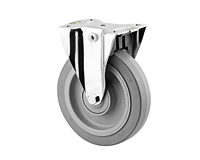 TENTE 3499 Series Industrial Fixed Casters with Central Lock