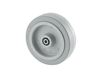 TENTE 8470 Series 3.94 Inch (in) Wheel Diameter Stainless Steel Swivel Caster (8470UFD100P62) - 3