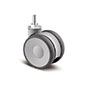 5920UAP100S70-M12x25 Smart RAL7001 - TENTE LINEA Swivel Caster