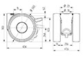 5925PJI050L51-10 - TENTE LINEA Swivel Caster-2