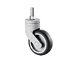 TENTE LEVINA Series 2.95 Inch (in) Wheel Diameter Design Swivel Caster (5320PJO075S70-12.4x25)