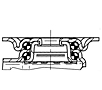 TENTE 1470 Series Institutional Steel Swivel Casters - 2