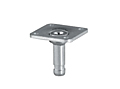 TENTE LEVINA Series 2.95 Inch (in) Wheel Diameter Design Swivel Caster (5320PJO075L51-10) - 4