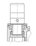 TENTE LINEA Series Hospital Bed Swivel Casters - 2