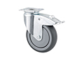 TENTE 2470 Series 3.94 Inch (in) Wheel Diameter Institutional Steel Swivel Caster (2477UAP100P52)