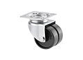 TENTE 2970 Series Twin Wheel Steel Swivel Casters