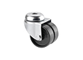 TENTE 2970 Series 1.97 Inch (in) Wheel Diameter Twin Wheel Steel Swivel Caster (2970UOO050P30-11)