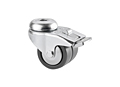 TENTE 2970 Series 1.97 Inch (in) Wheel Diameter Twin Wheel Steel Swivel Caster (2975UAK050P30-11)