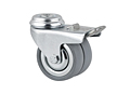 TENTE 2970 Series 2.95 Inch (in) Wheel Diameter Twin Wheel Steel Swivel Caster (2977DIK075P30-10)