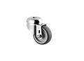 TENTE 7470 Series 1.97 Inch (in) Wheel Diameter Stainless Steel Swivel Caster (7470PJO050P30-11)