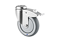 TENTE 7470 Series 2.95 Inch (in) Wheel Diameter Stainless Steel Swivel Caster (7477PJC075P30-11)