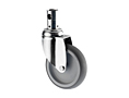 TENTE 2470 Series 3.94 Inch (in) Wheel Diameter Care Bed Swivel Caster with Central, Total and Directional Lock(2474PIO100R36-32S30)