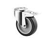 TENTE 3470 Series 3.94 Inch (in) Wheel Diameter Industrial Swivel Caster with Total Lock (3477UER100P30-13)