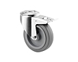 TENTE 3470 Series 3.94 Inch (in) Wheel Diameter Industrial Swivel Caster with Total Lock (3477UFR100P30-13)