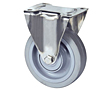 TENTE 8470 Series 100 Millimeter (mm) Wheel Diameter Stainless Steel Rigid Caster (8478UFX100P62)