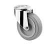 TENTE 8470 Series 3.94 Inch (in) Wheel Diameter Stainless Steel Swivel Caster (8470UFD100P30-11)